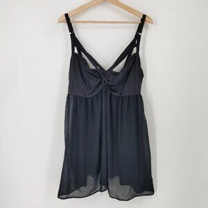 Torrid Strappy Babydoll Top